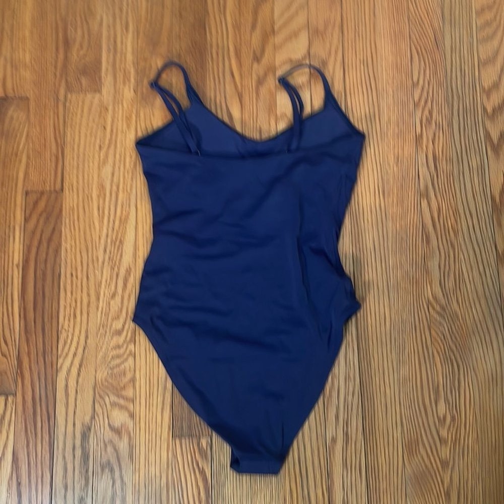 Andie The Amalfi One Piece Swimsuit Navy size L NWT - Picture 4 of 7